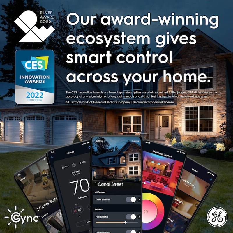 Black Smart Compatible Thermostat with Wi-Fi Compatibility