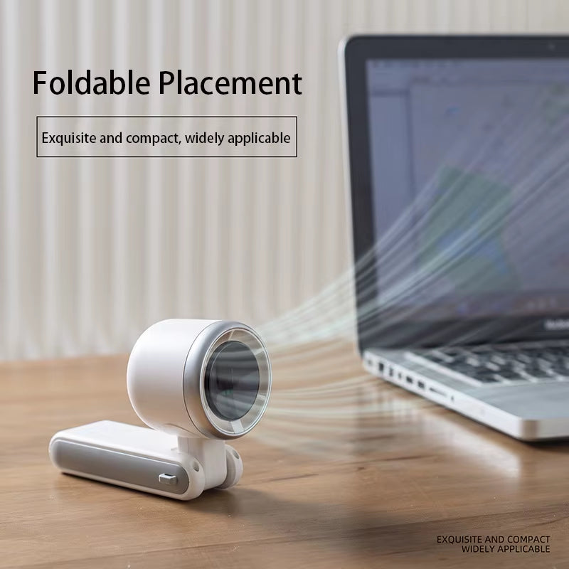 Xiaomi Fan Handheld Mini Turbo Fan Usb Desktop Fan Brushless Motor Portable Hanging Neck Small Fan Camping Mountaineering