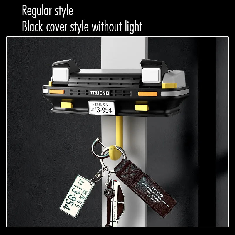 AE86 Car Decoration Key Storage Rack Creative Car Headlight Key Hook Drift AE86 Car Keyring Ornaments and Accessories Key Chain